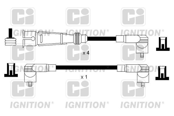 QUINTON HAZELL Sytytysjohtosarja XC1151